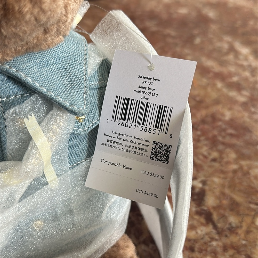 Kate Spade Denim Katey Bear Crossbody - Picture 15 of 16